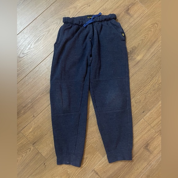 Lee Vintage Navy Blue Sweatpants Joggers drawstring Unisex - Picture 3 of 4